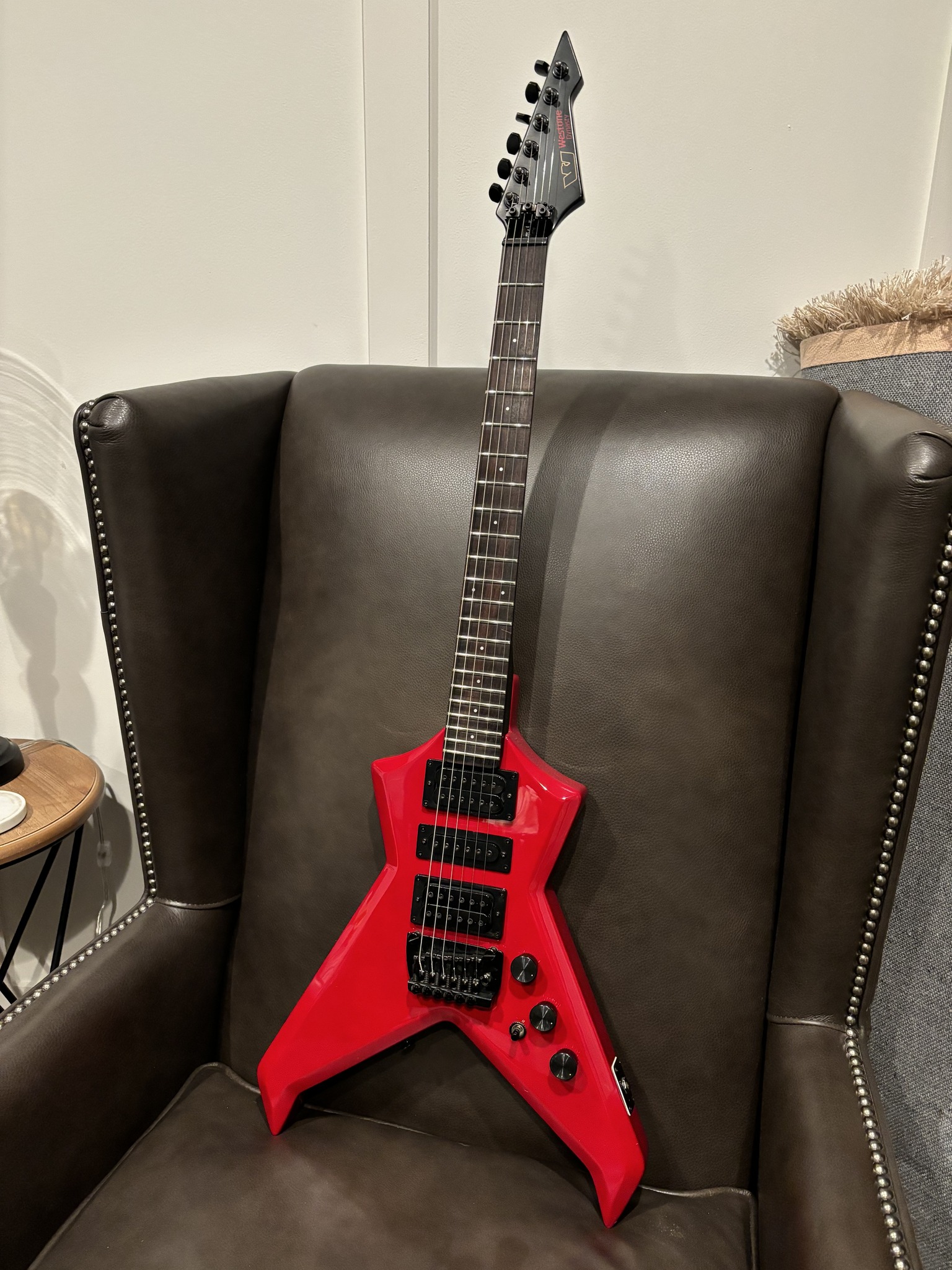 1985 Westone Dynasty XV2 guitar for sale with original case and