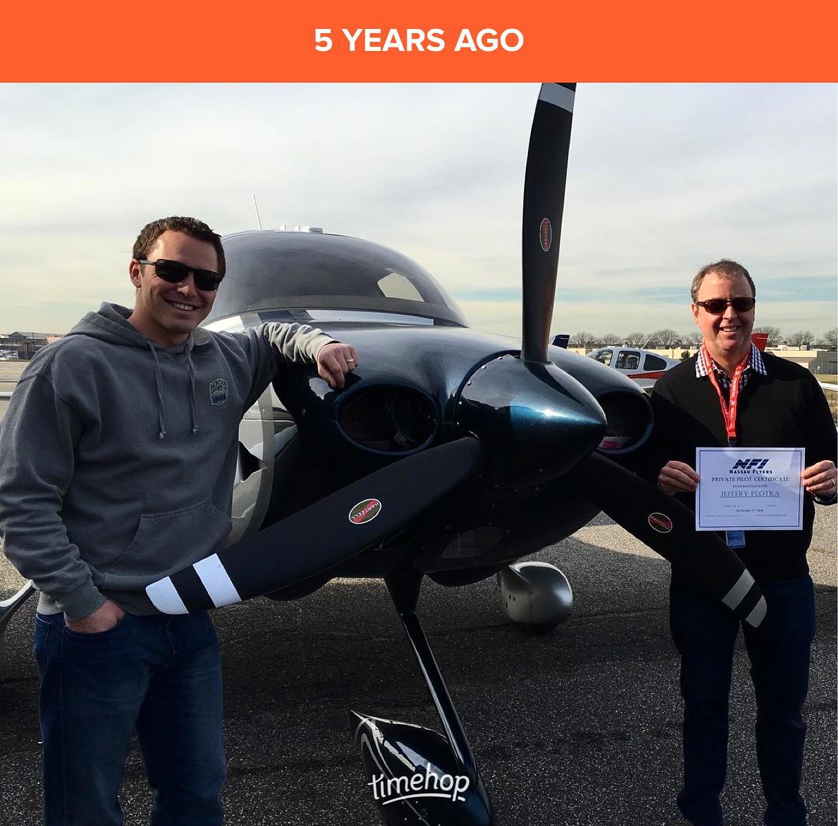 Nassau Flyers - #TBT 5 years ago today, Jeff was one of the first ...