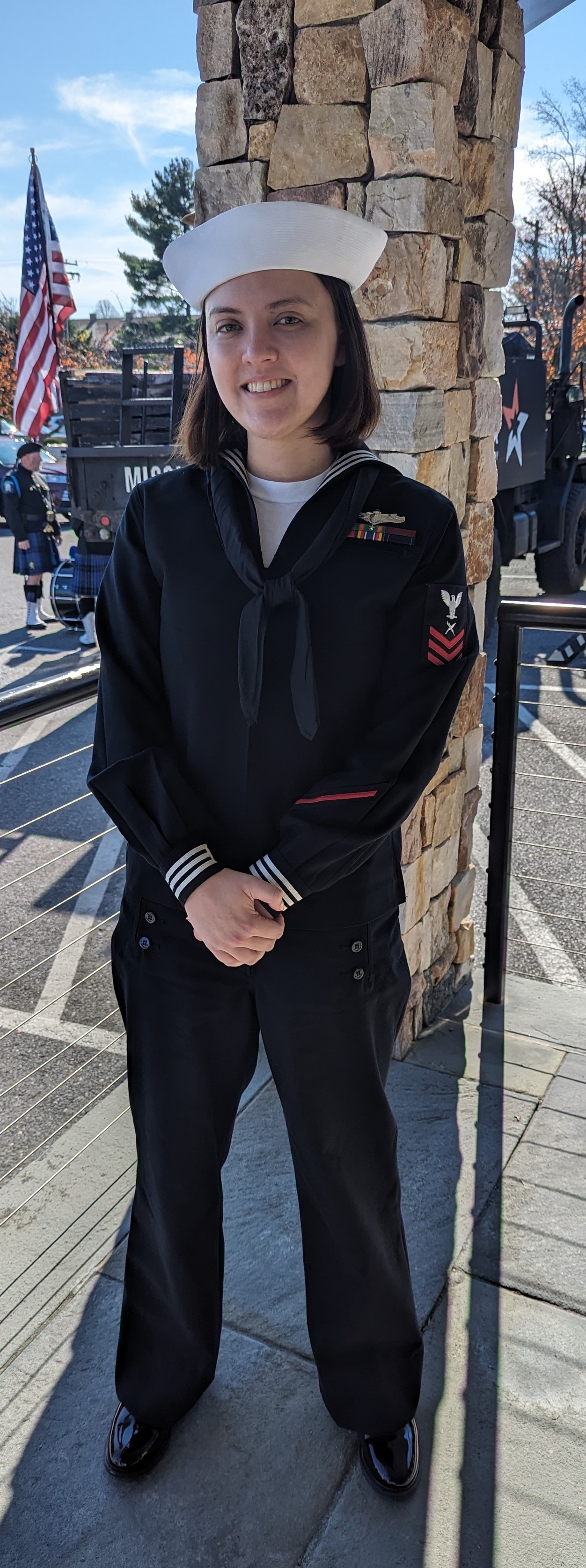 Captain Alex Mercer receives salute from general at ex-husband's