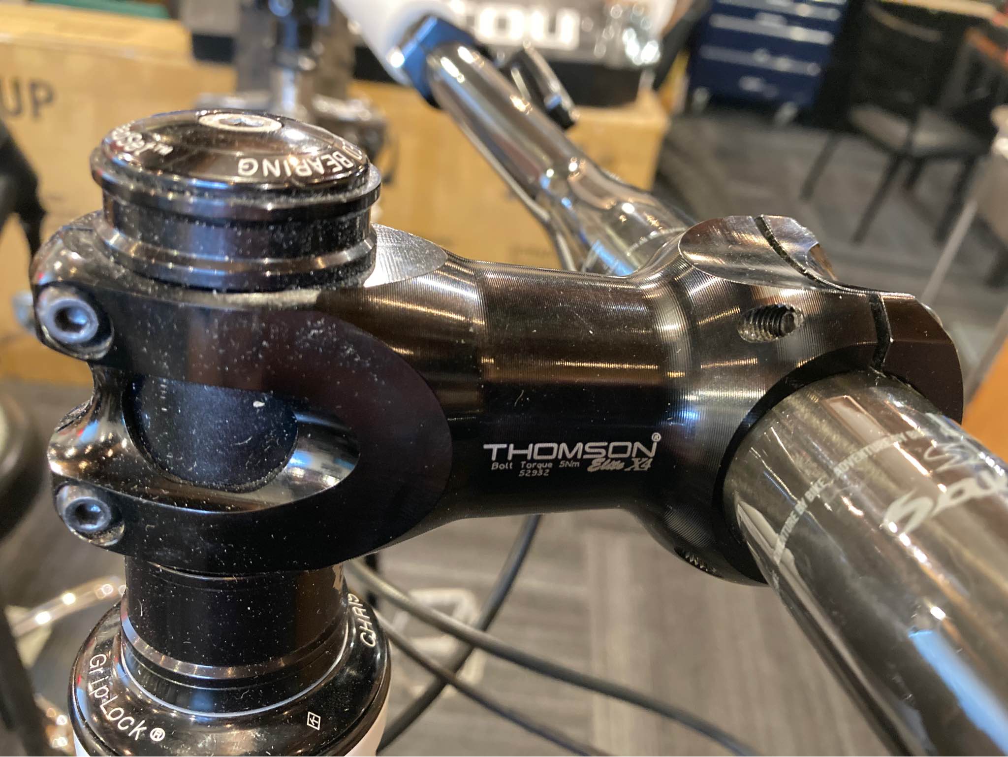 Thomson Elite X4 Mountain Stem 80mm 10 Degree 31.8 Gear Thomson