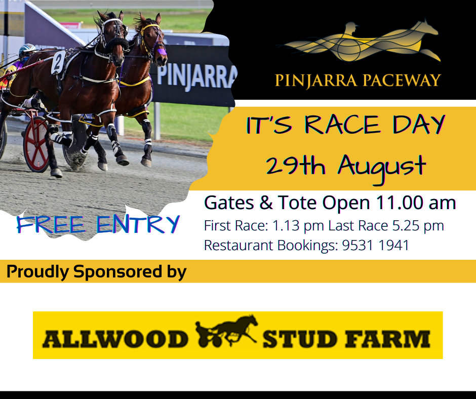 It's Race Day at... - Pinjarra Harness Racing | Facebook