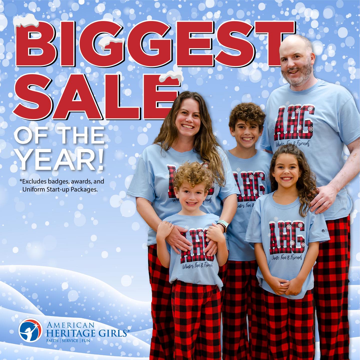 The AHGstore's Biggest Sale of... - American Heritage Girls | Facebook