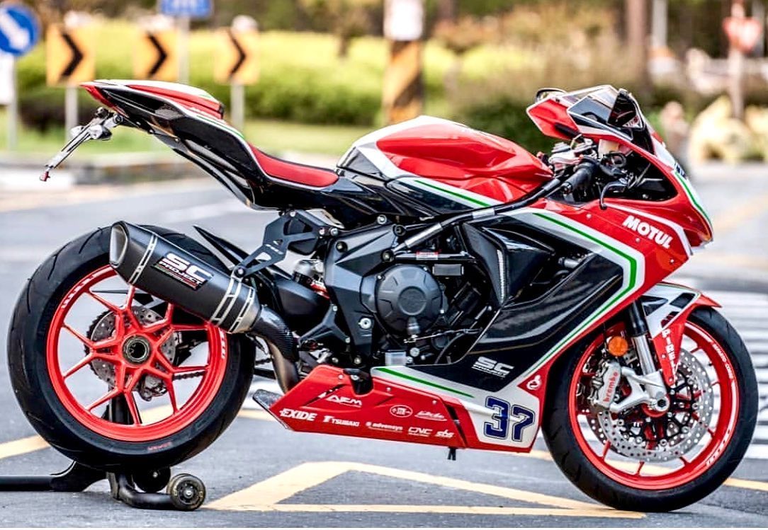 SC-Project - MV Agusta F3 RC with SC-Project SC1-R exhaust For