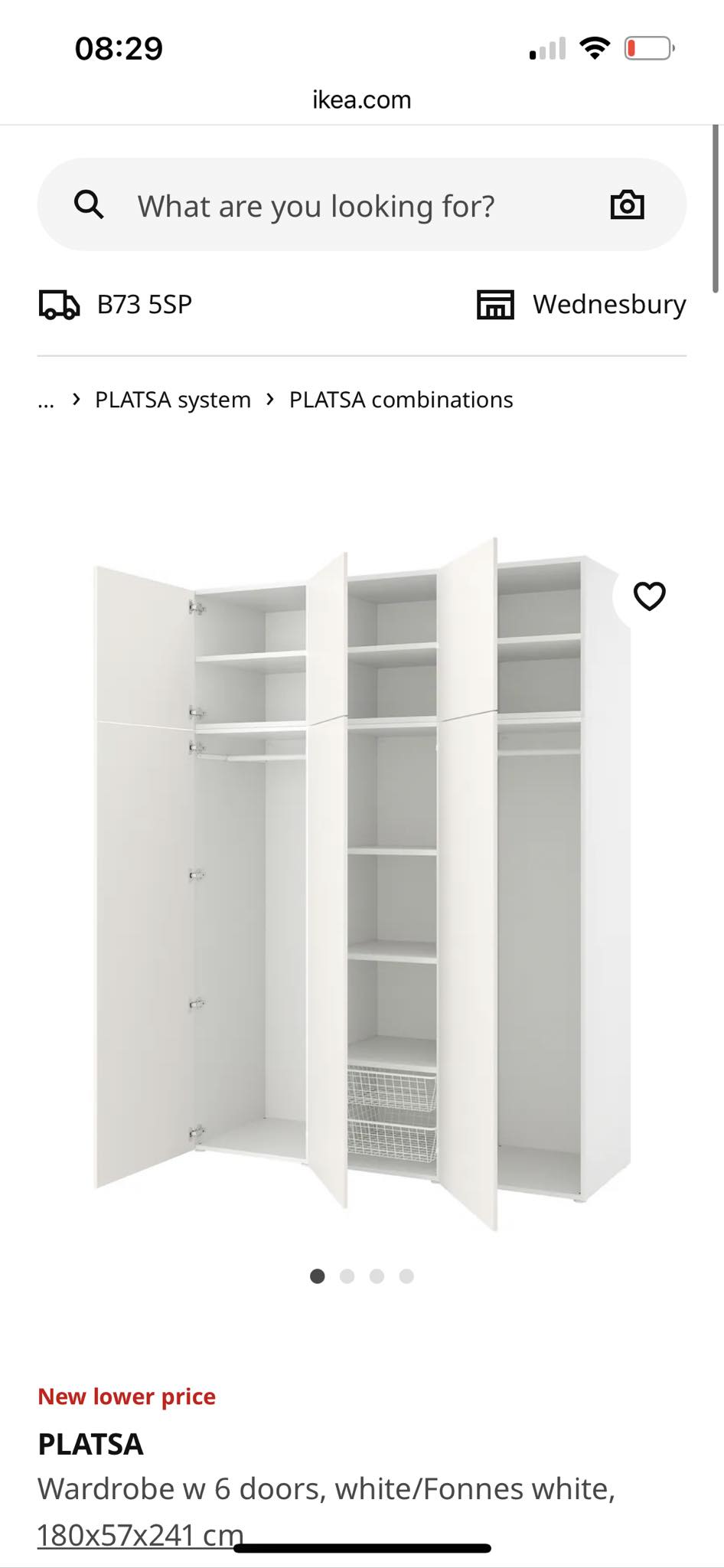 I've recently bought the platsa wardrobe (6 door) does anyone have any good example of shoe storage please?