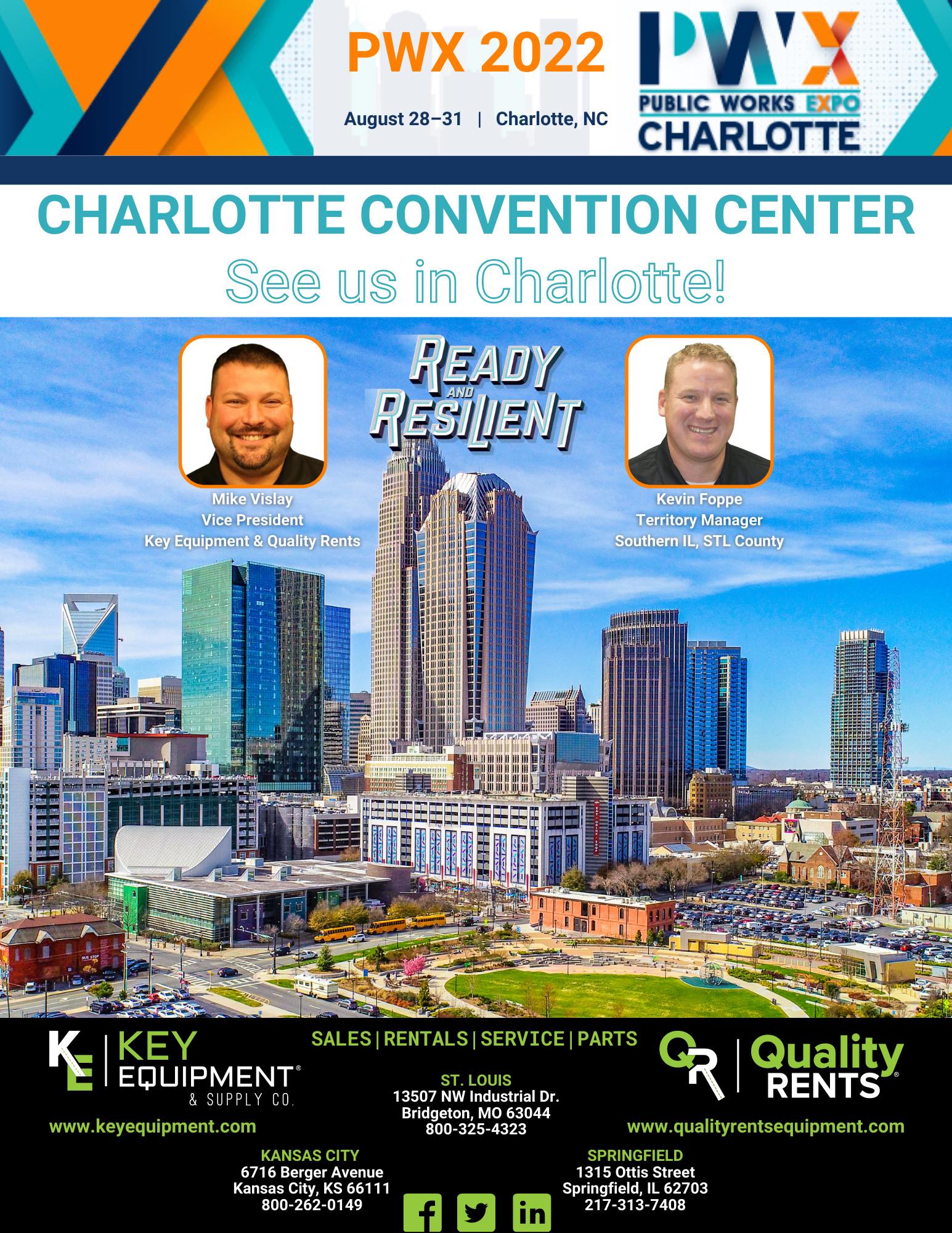 Look for Mike and Kevin in CLT today! - Quality Rents, Inc | Facebook