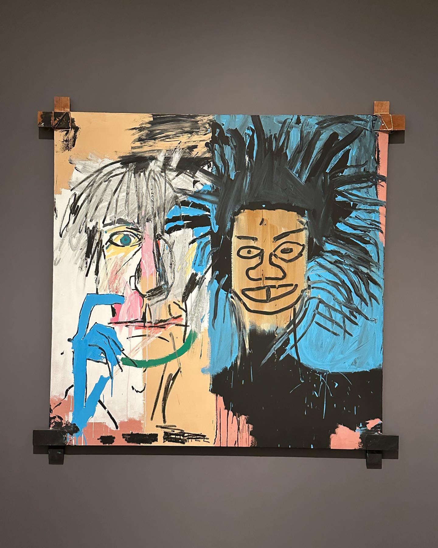 Jay Z celebrates Basquiat × Warhol at The Fondation Louis Vuitton.