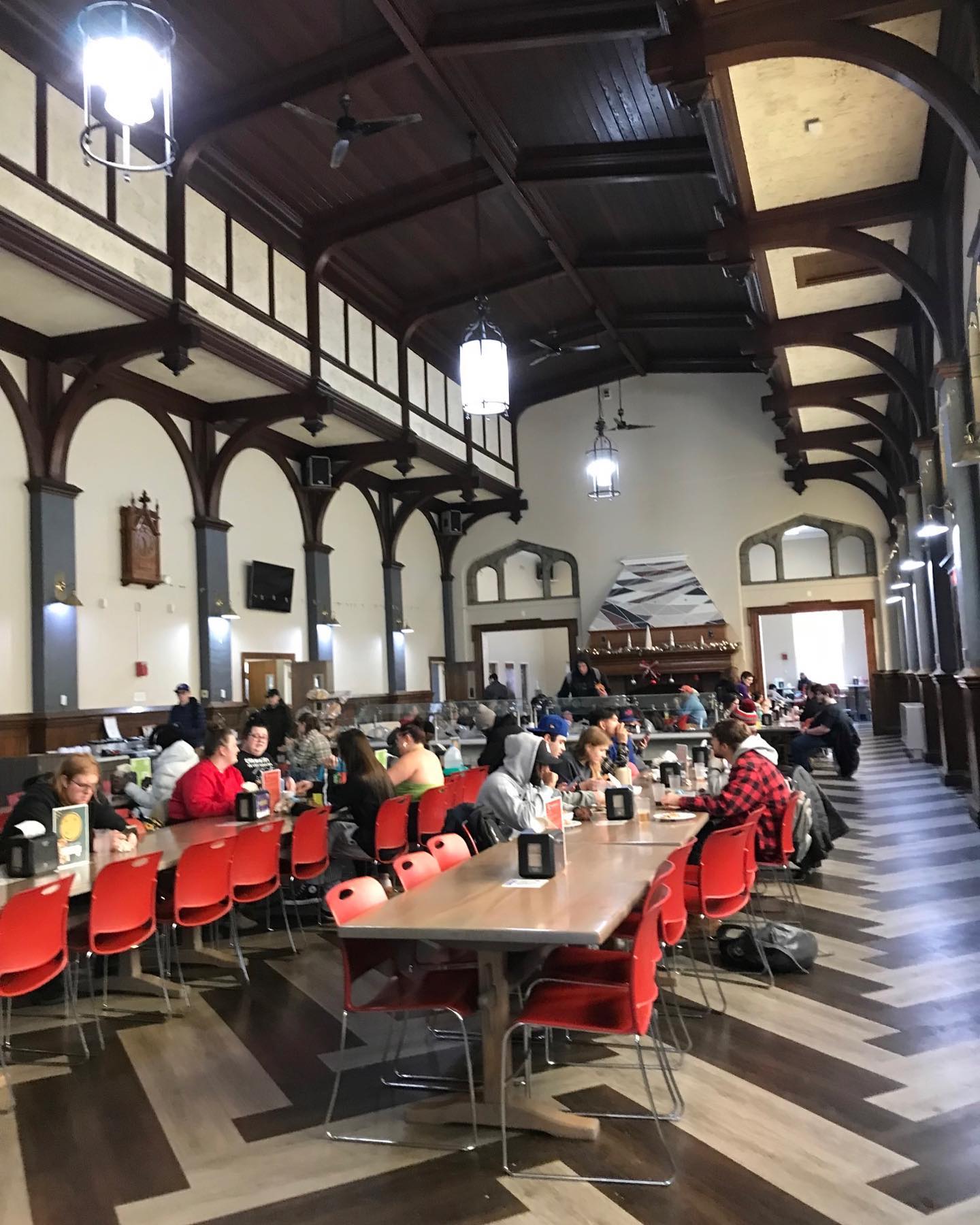Wells College - The dining hall at Wells looks a bit like...
