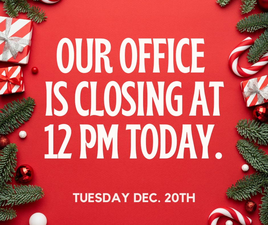 Lighting by GGA - Our office will be closing early today...