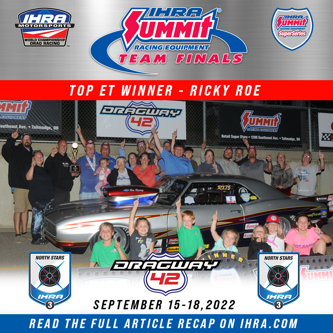 IHRA - Congratulations to all the winners from this past weekend's ...