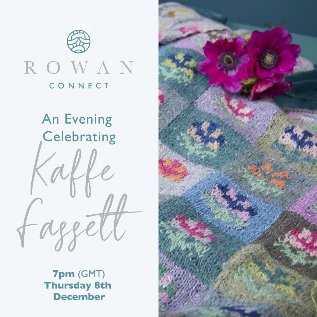 Rowan Yarns - A Virtual Evening Celebrating Kaffe... | Facebook