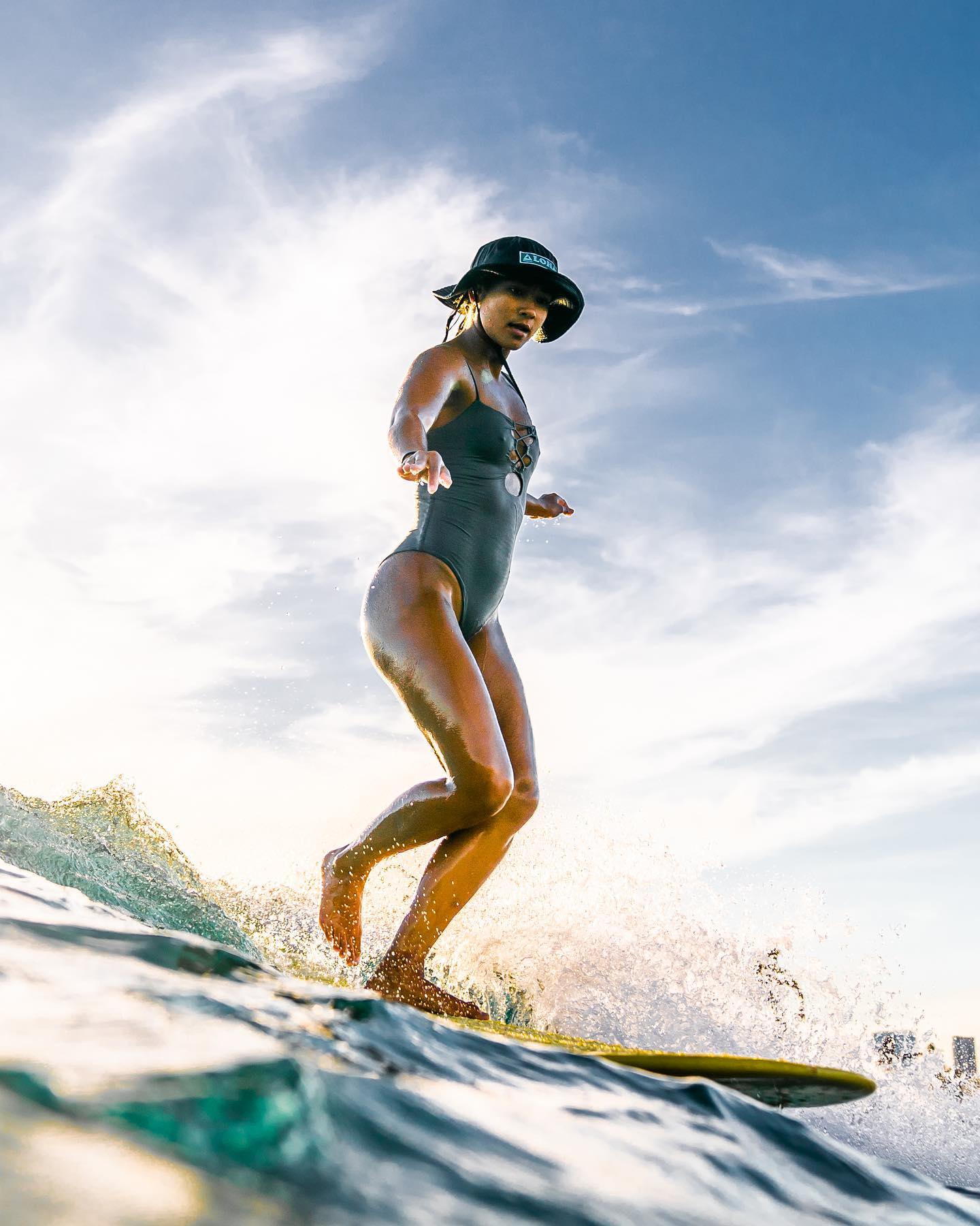 SurfGirl - Some serious surfing style with Shaley Mercado... | Facebook