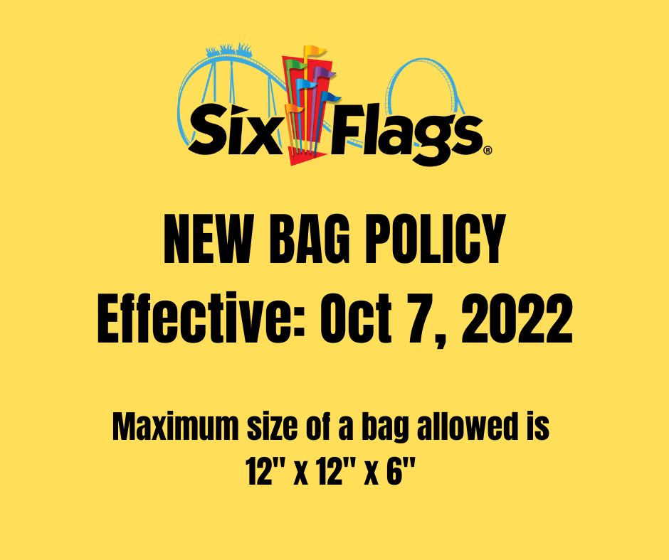 Six Flags Over Georgia Bag Policy