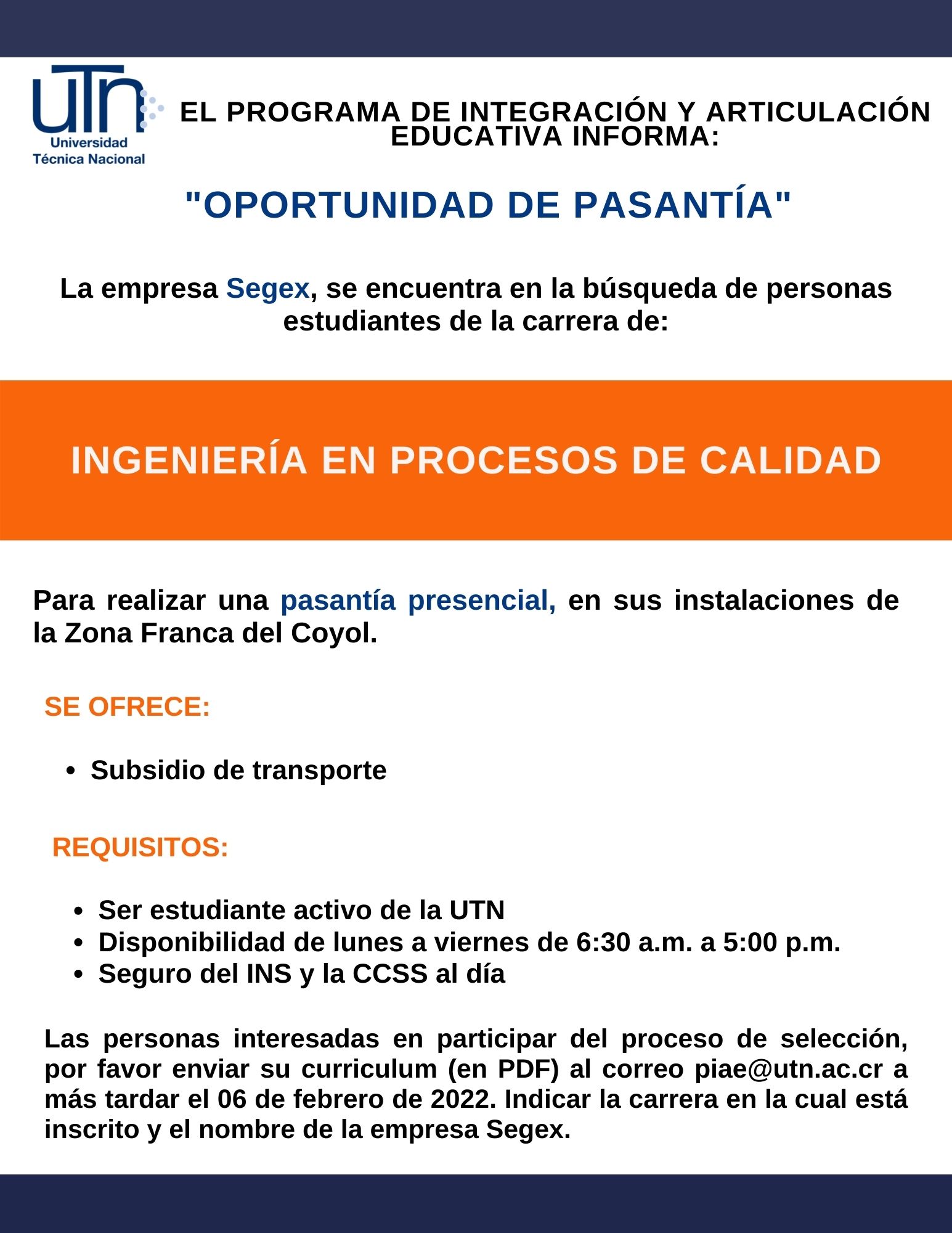 Universidad - #PIAE: El Programa de Integración y Articulación ...
