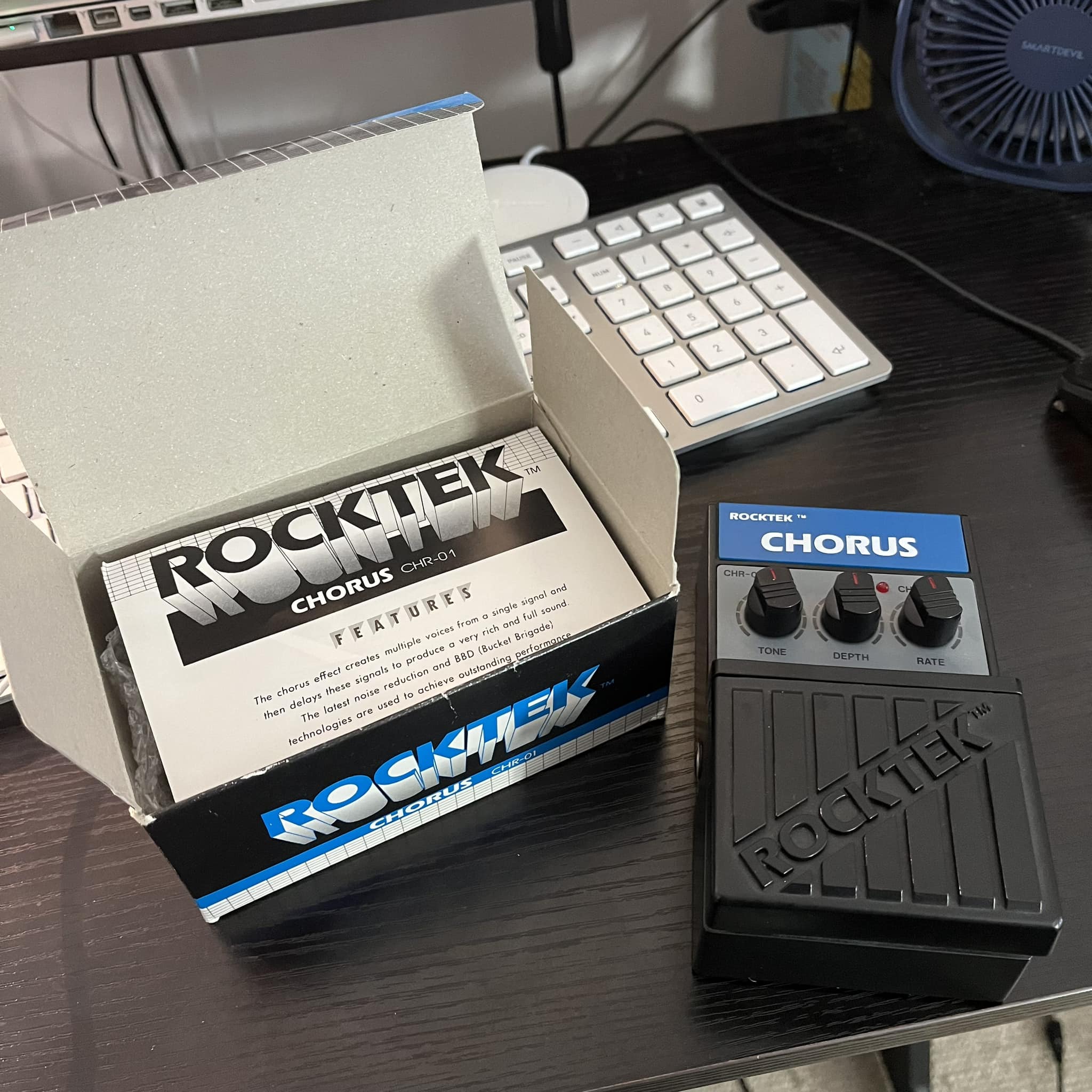 Rocktron Purple Haze and Rocktek Chorus effects