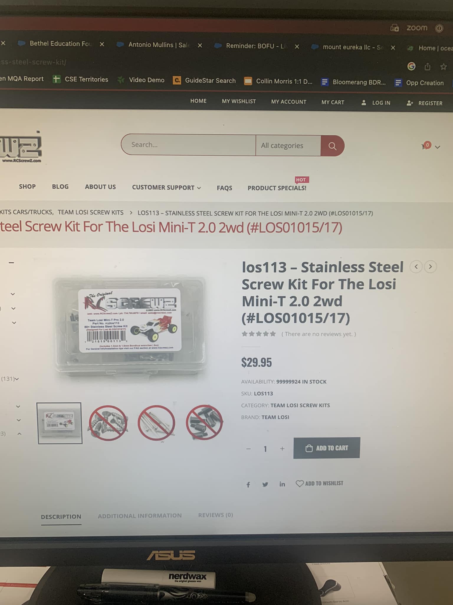 What motor screws work for Losi Mini?
