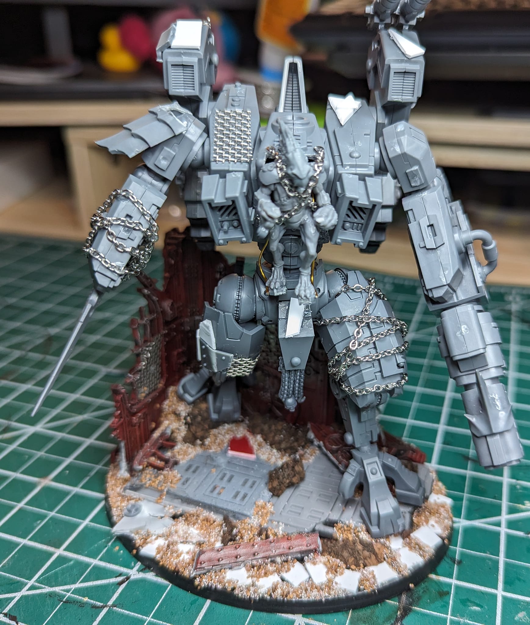 Riptide build and paint for Warhammer