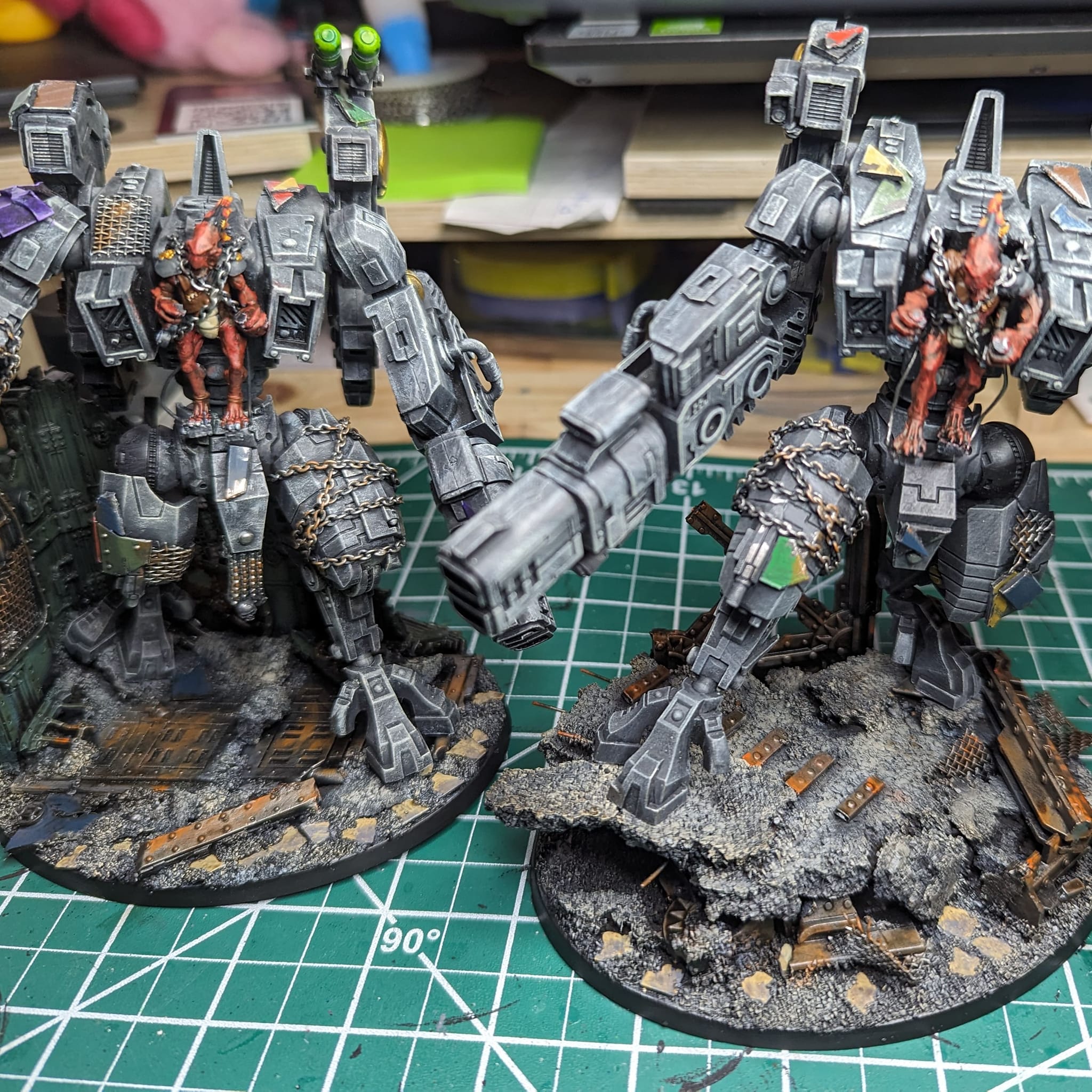 Riptide build and paint for Warhammer