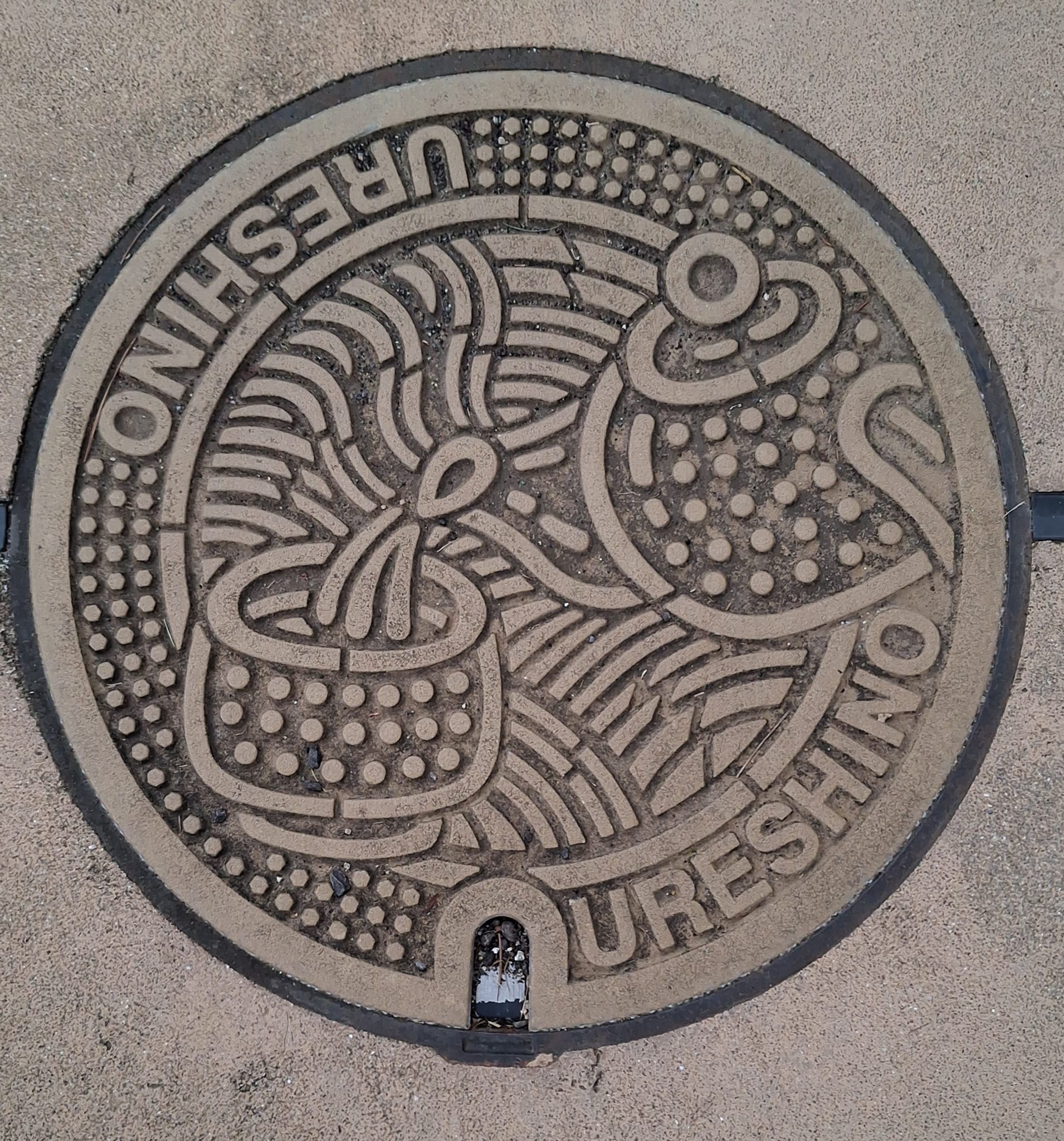 Zombieland Saga manhole covers in Saga Prefecture