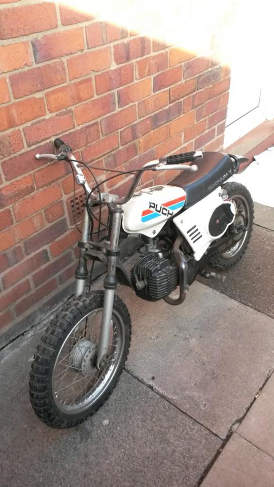 A913] PUCH MAGNUM X 50cc 1977 1978 1979 1980 19811982 1983 SEAT COVER