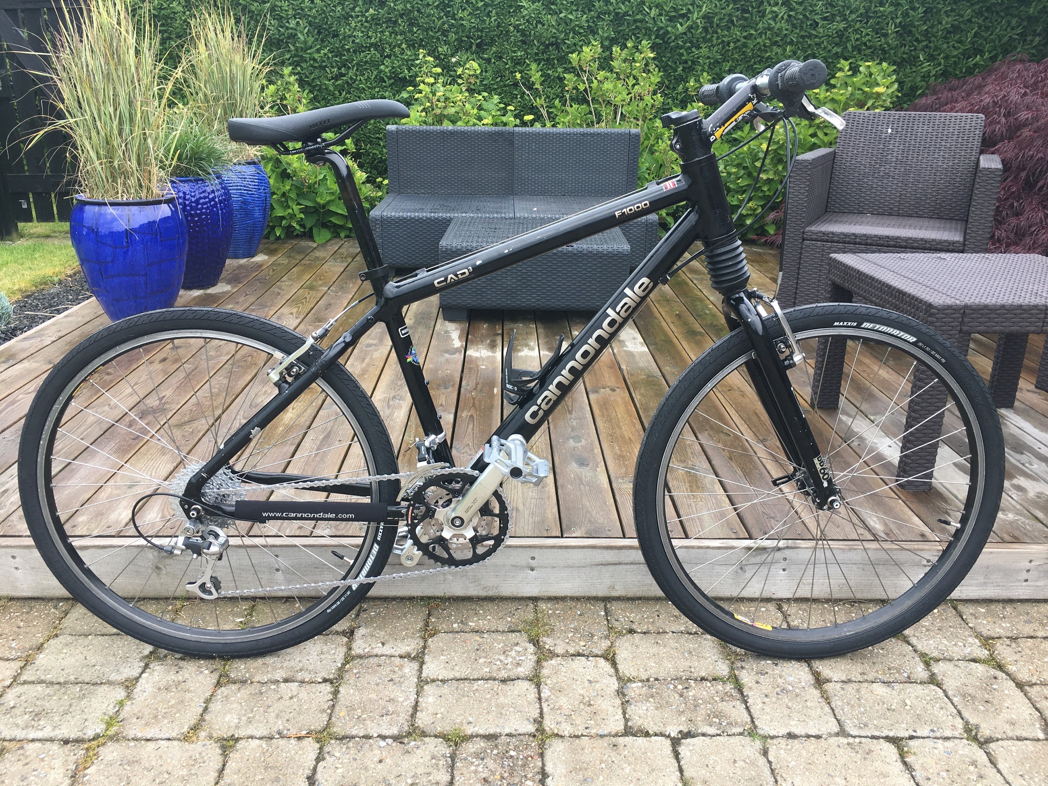 CANNONDALE F900 CAD3 frameset with HEAD SHOK FATTY D Size small 