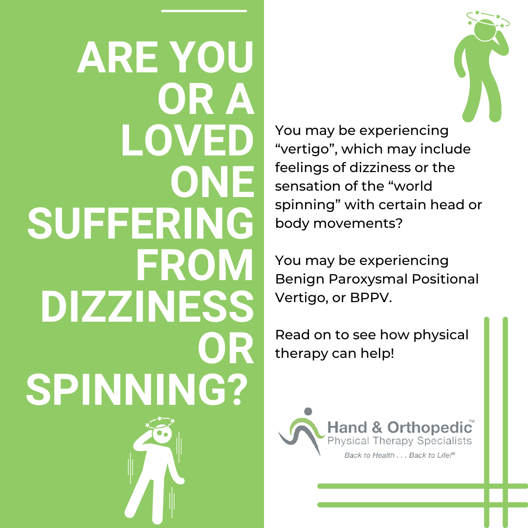Hand and Orthopedic Physical Therapy Specialists - Dizziness or ...