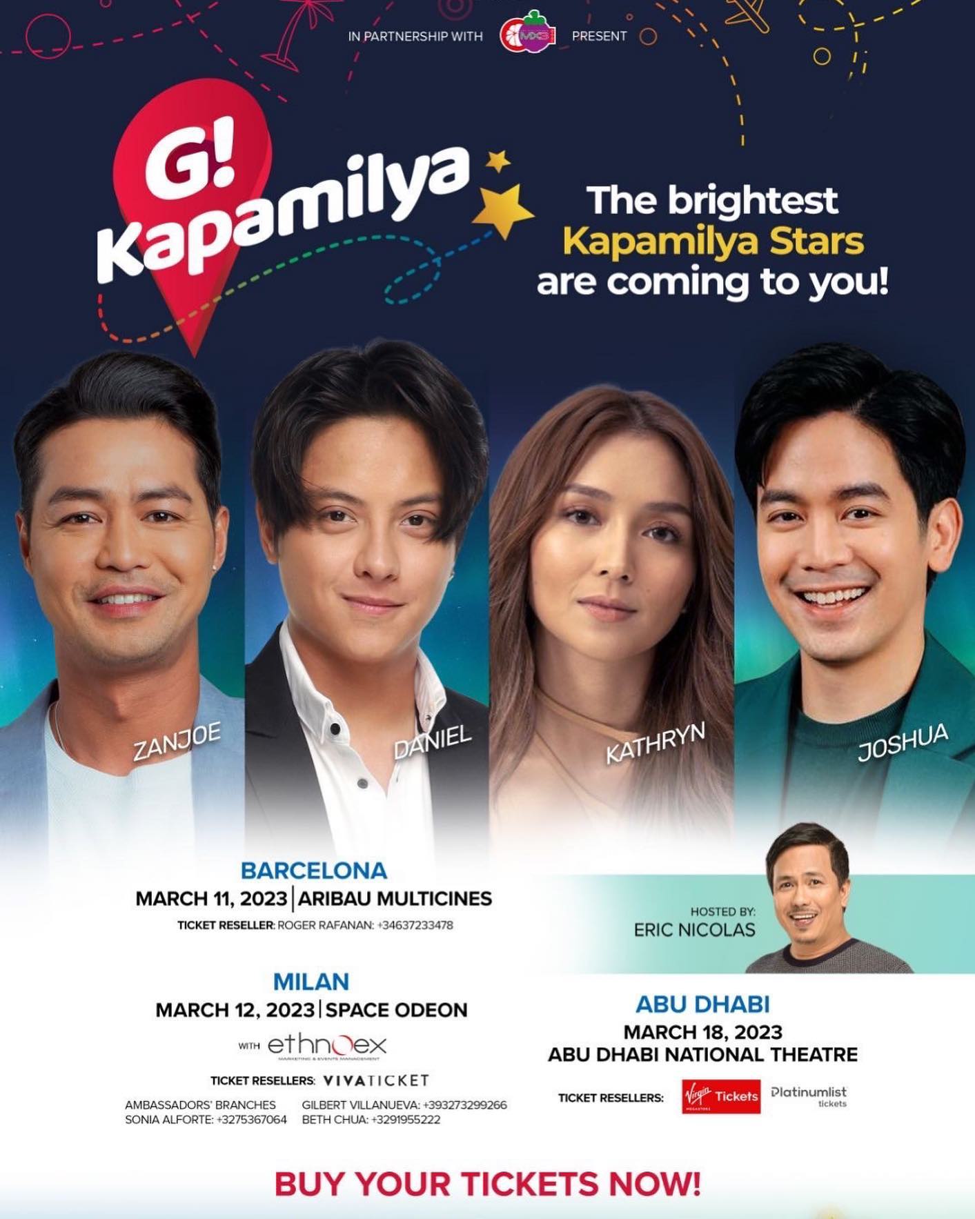 STAR MAGIC - This is it, mga Kapamilya TICKETS ARE OUT NOW! Get ready ...