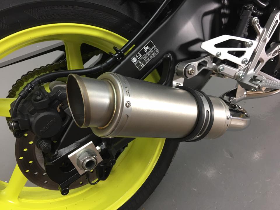 SP Engineering - NEW: Moto GP-R Stubby Exhausts now...