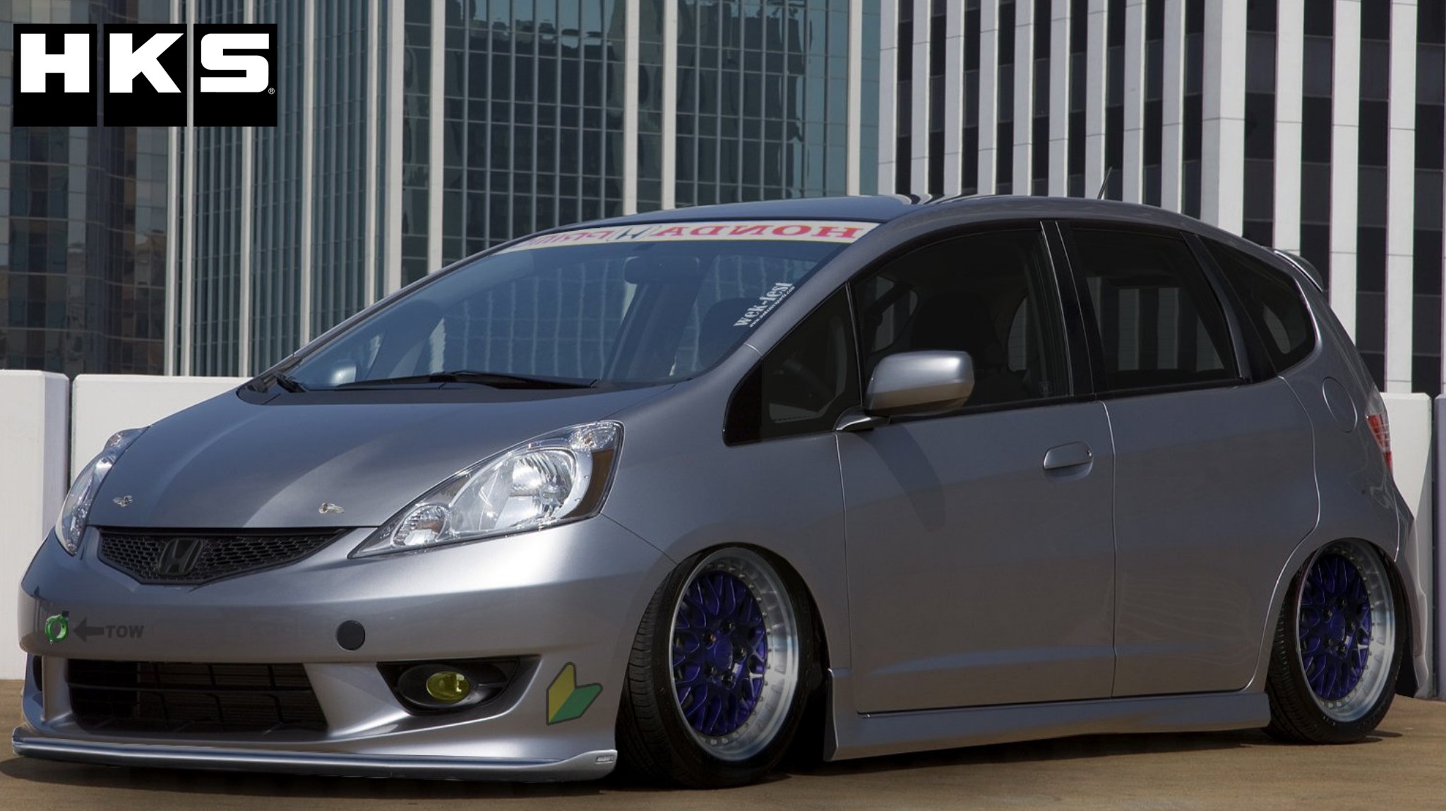 フィットGe6 デュアルテールHKS LEGAL