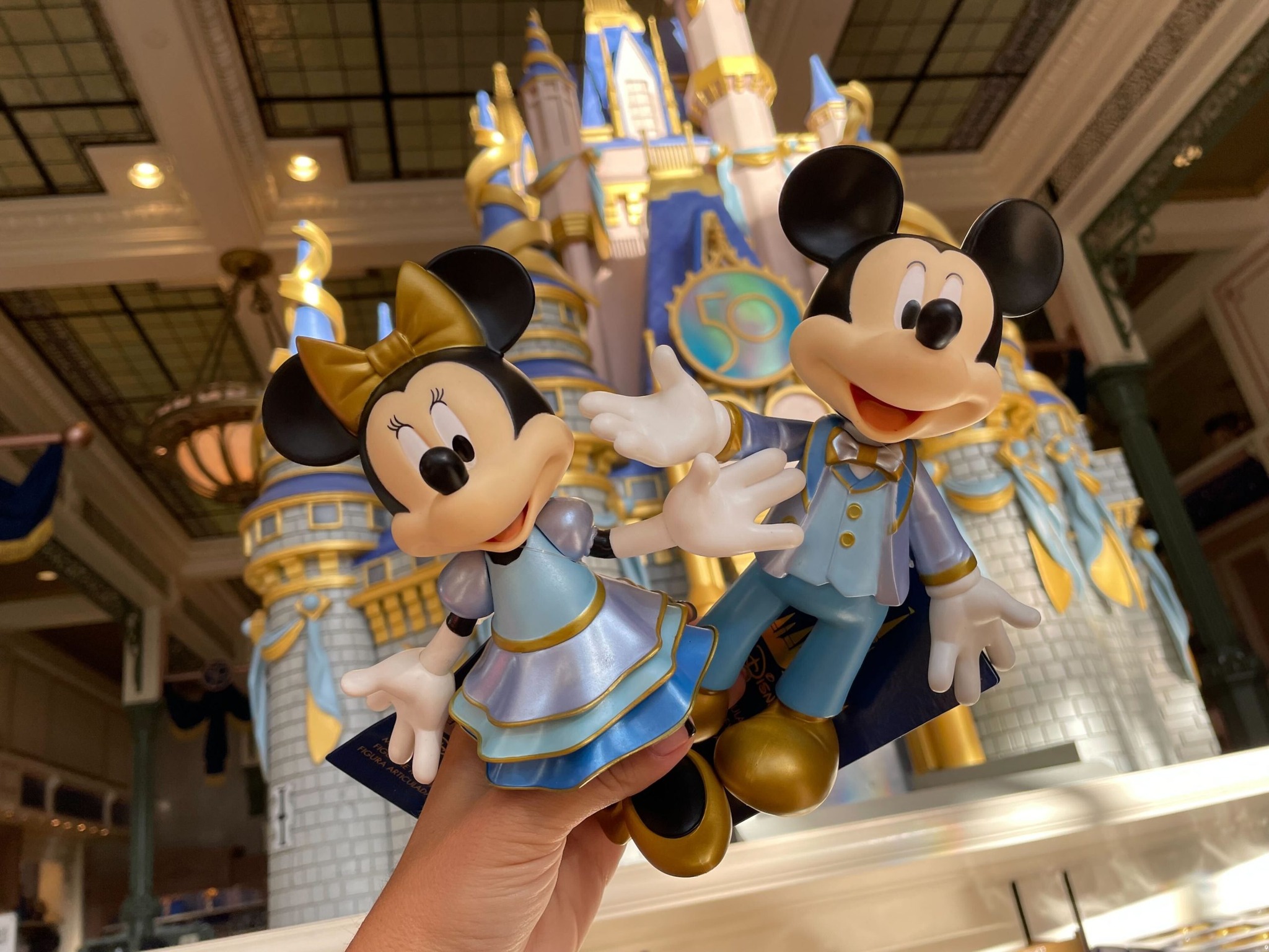 WDW - Walt Disney World 50th Anniversary Mickey and Minnie Mouse