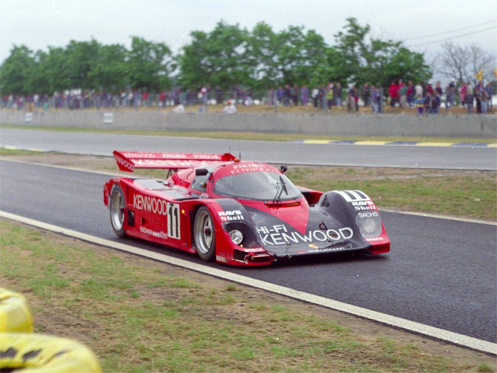 1991 Le Mans Porsche 962 CK6 accident
