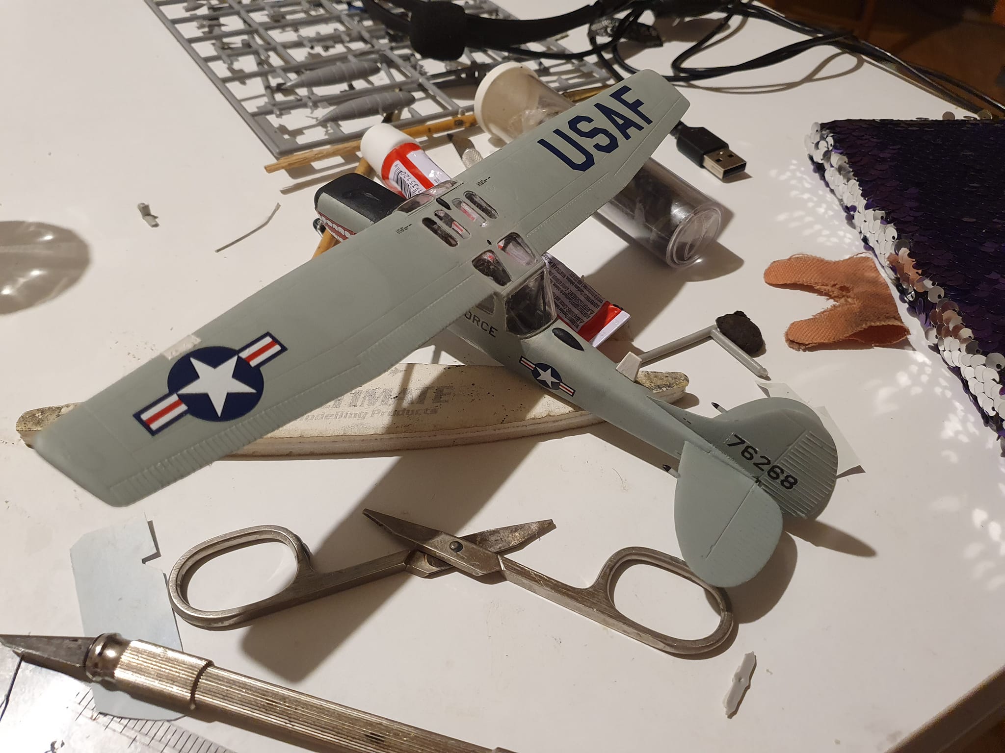 1/32 Roden O-1E Bird dog on floats by Mike Witkowski