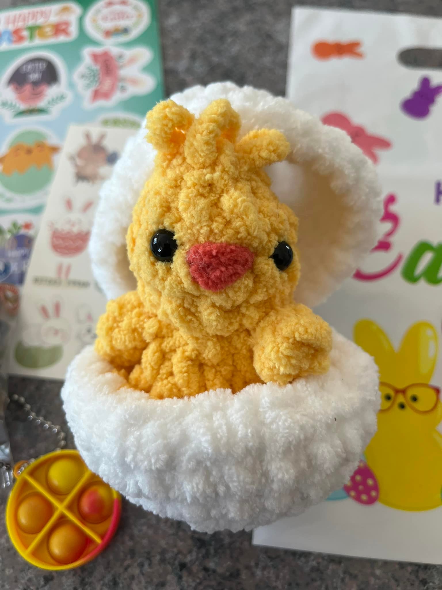 Lot De 6 Jouets De Pâques à Remonter – Lapins, Poussins, Grenouilles – Sans Piles – Remplissage œufs De Pâques – Dès 3 Ans