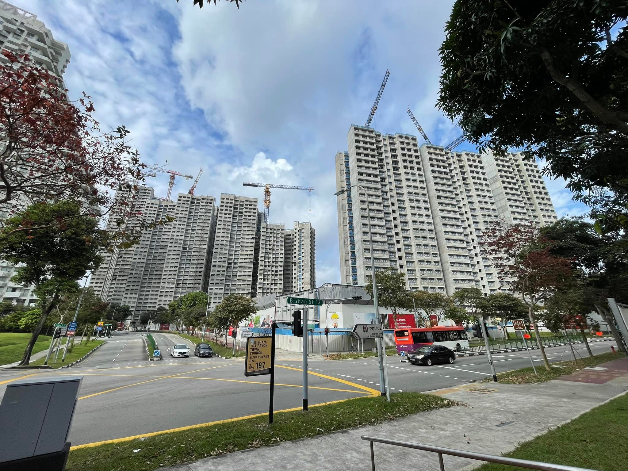 Heritage SG Memories | Bishan Depot and the MRT tracks under ...