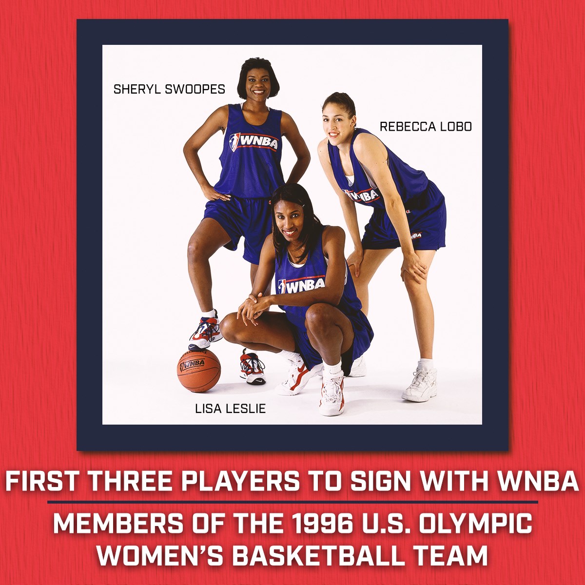 Meet the first player to sign with the WNBA in 1996