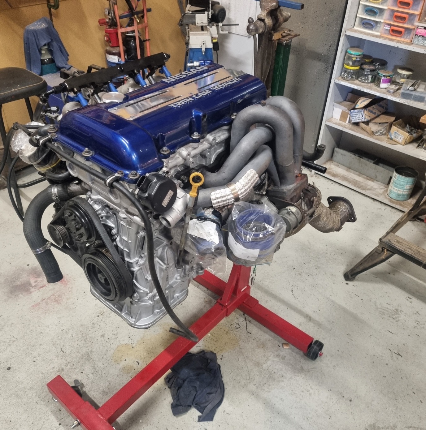 JPC - Ben's RB30 powered Holden VL Commodore has received a few ...