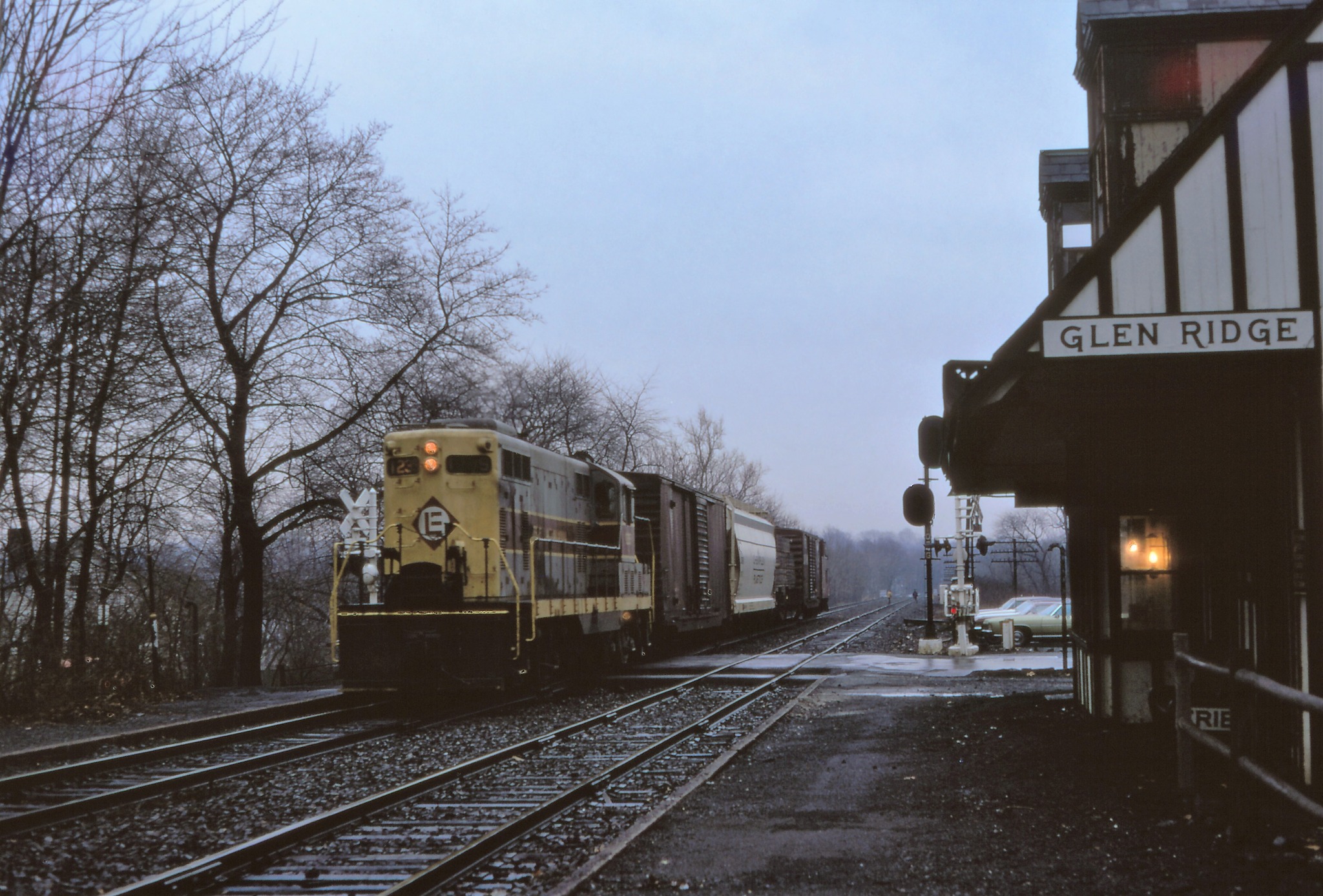 Erie Lackawanna GP-7 locomotive in 1974