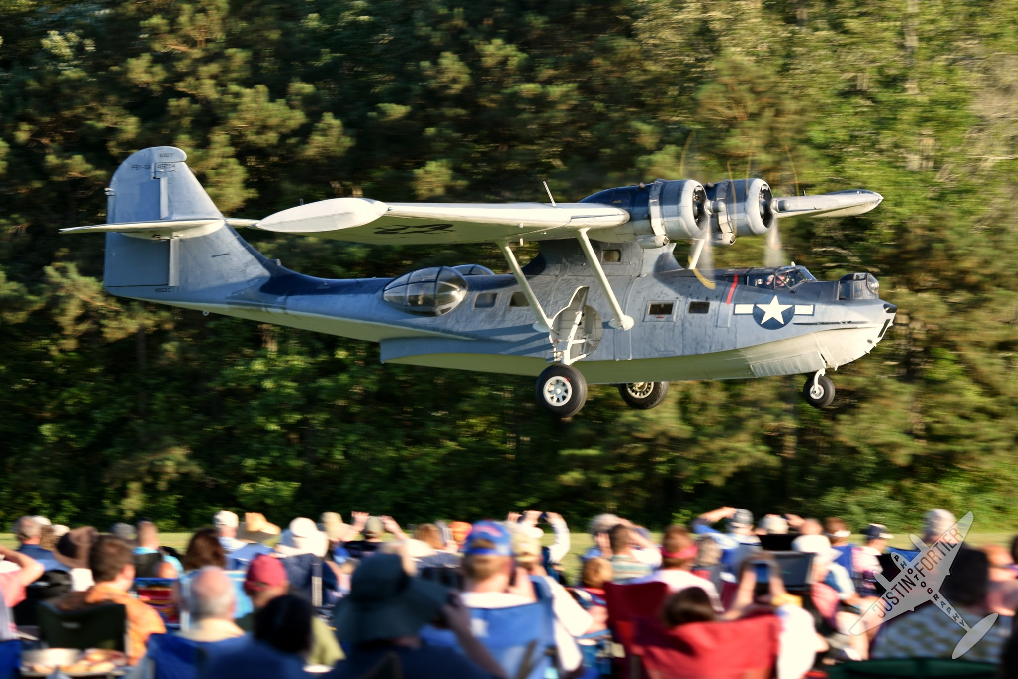 Our PBY Catalina taking off... - Military Aviation Museum