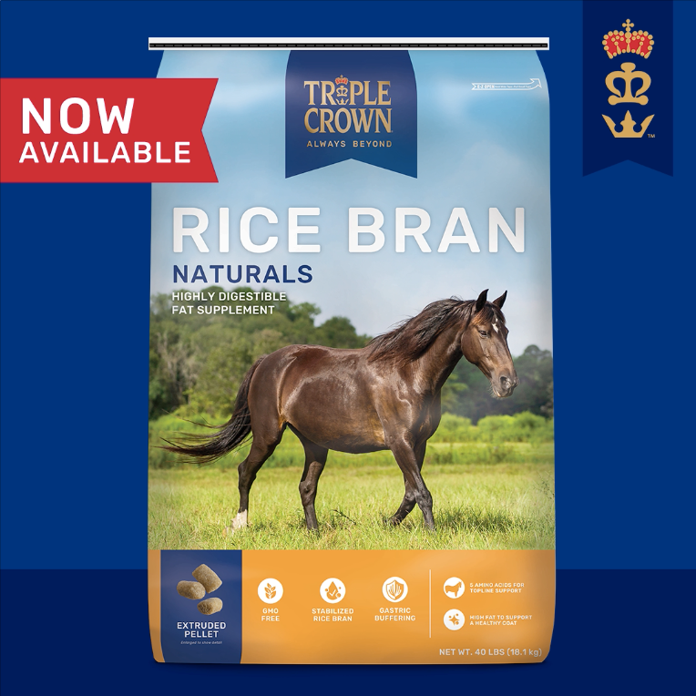 Triple - Looking for a fat supplement? Triple Crown Naturals Rice Bran ...