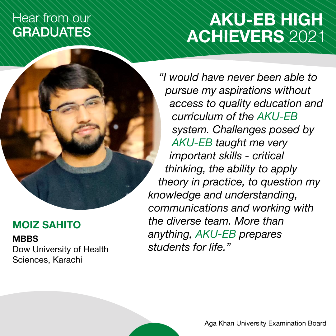 Hear from... - Aga Khan University Examination Board (AKU-EB) | Facebook