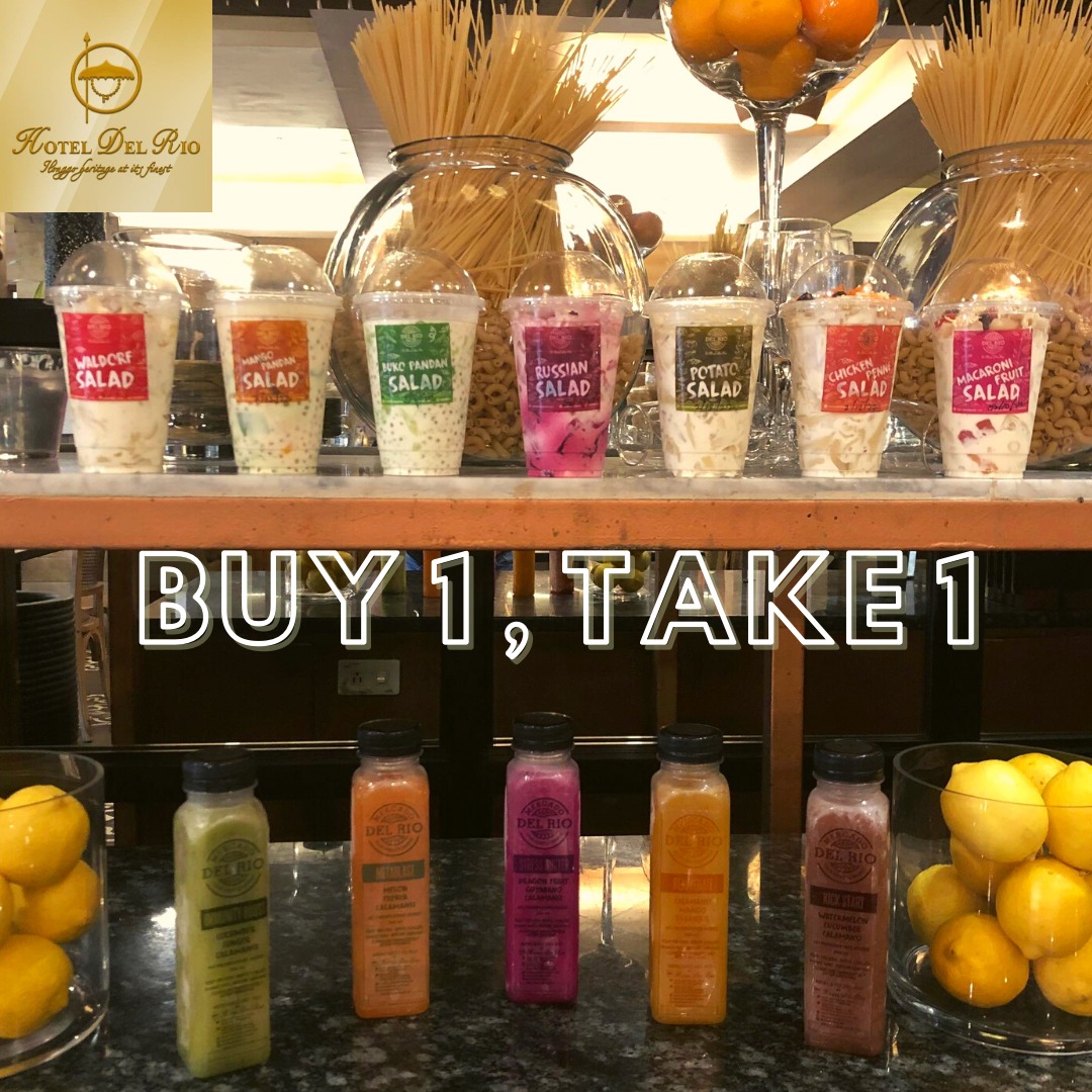 Hotel Del Rio - Buy 1 Take 1 Salads & Power Juice!! 😍😍 If...