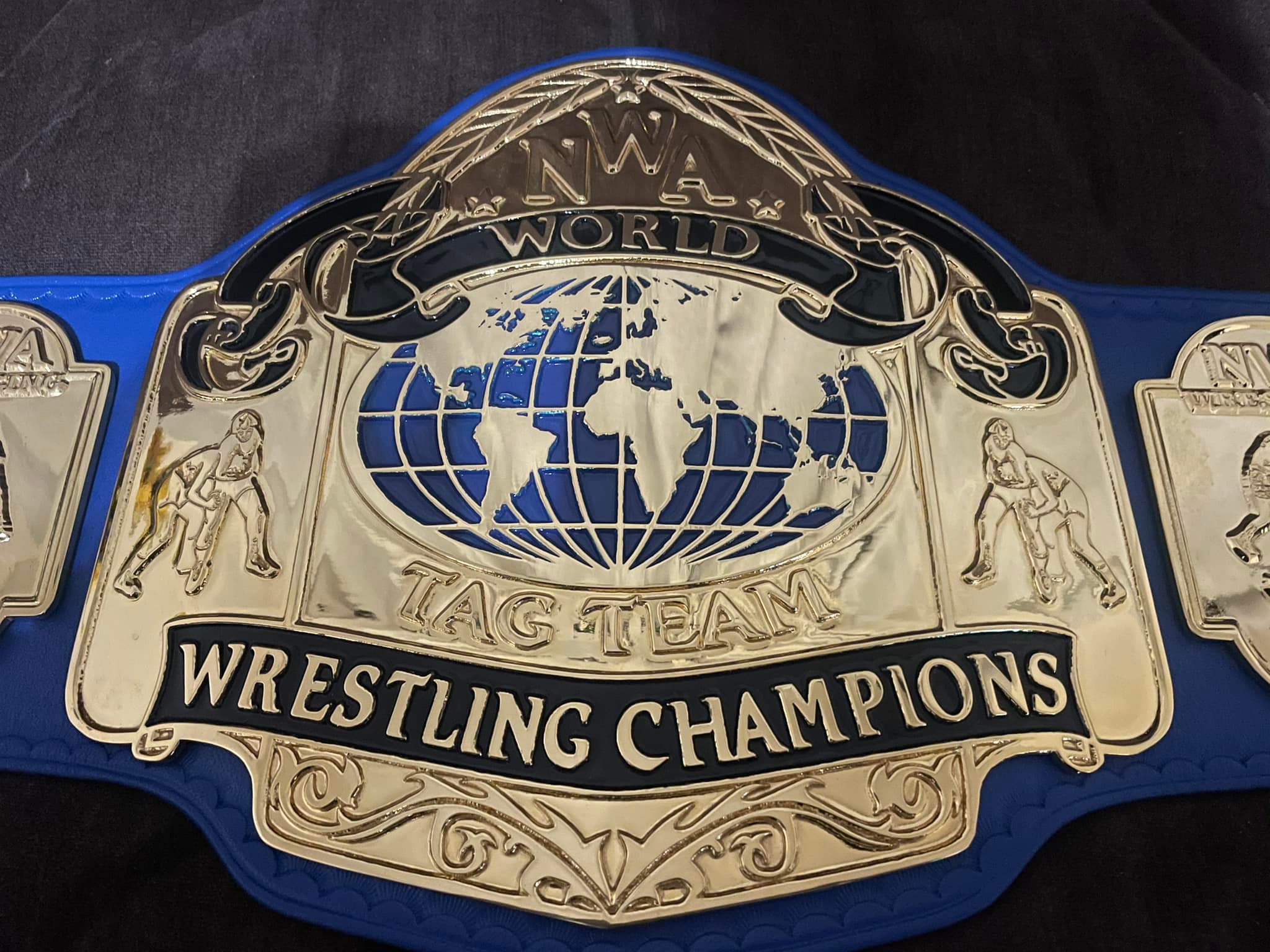 激レア　NWO チャンピオンベルト　WWE WCW プロレス I finally own my 1st WWE/WCW/NWO BELT WOOOOOOOOOO