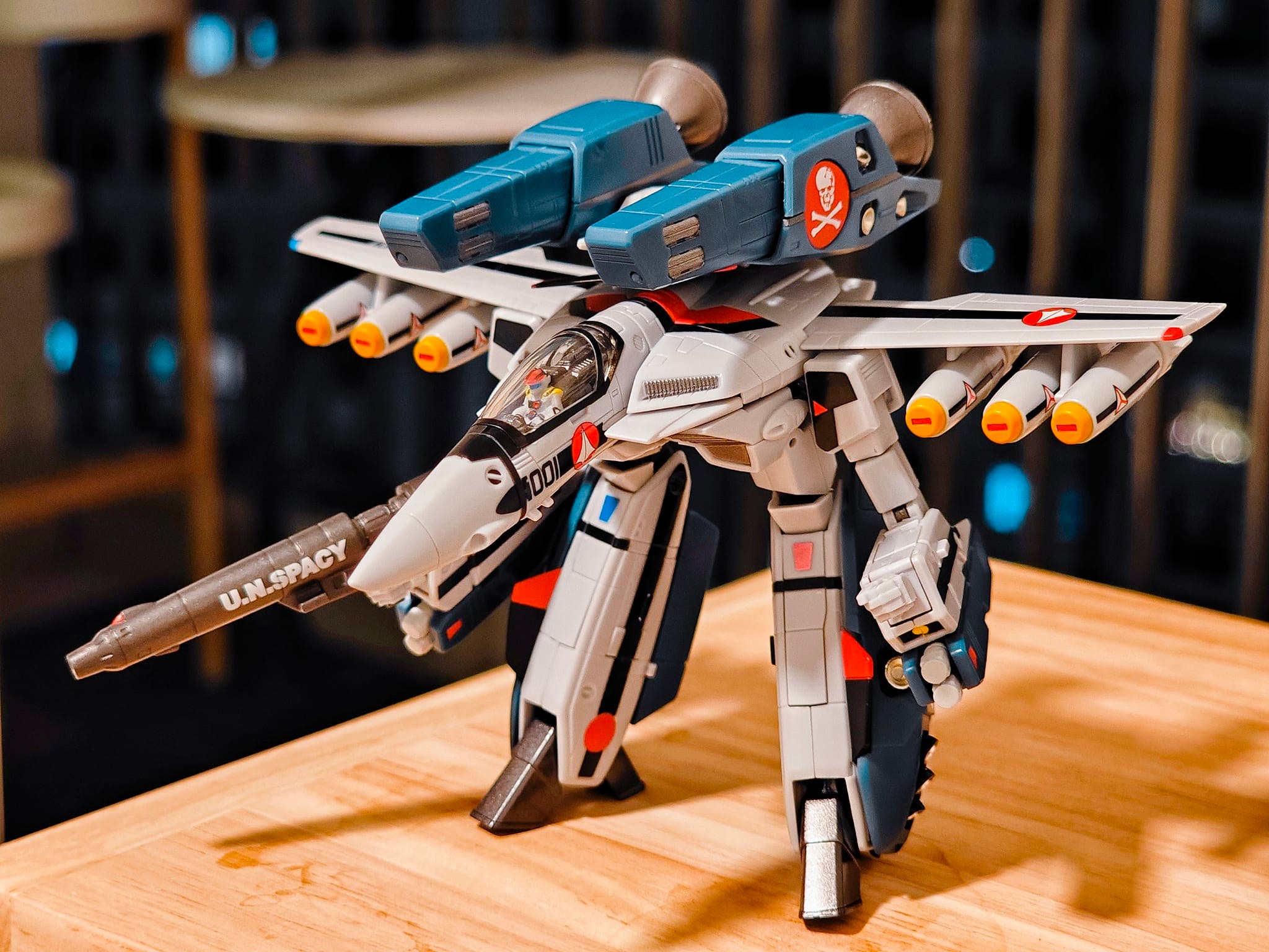 Rare Hi-Metal R VF-1S Strike Valkyrie Hikaru Ichijo Custom model found