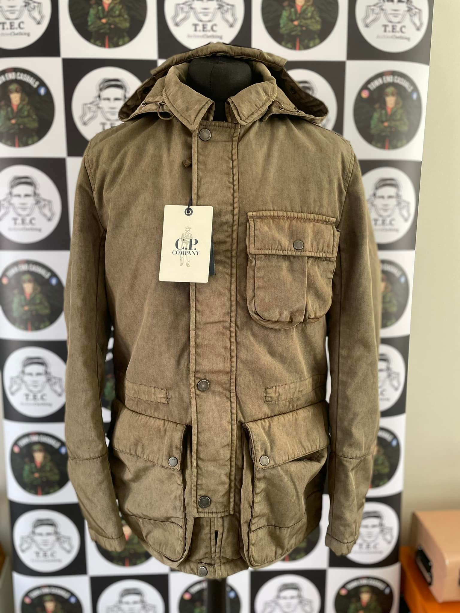 CP Tinto frosted Mille Miglia goggle jacket for sale