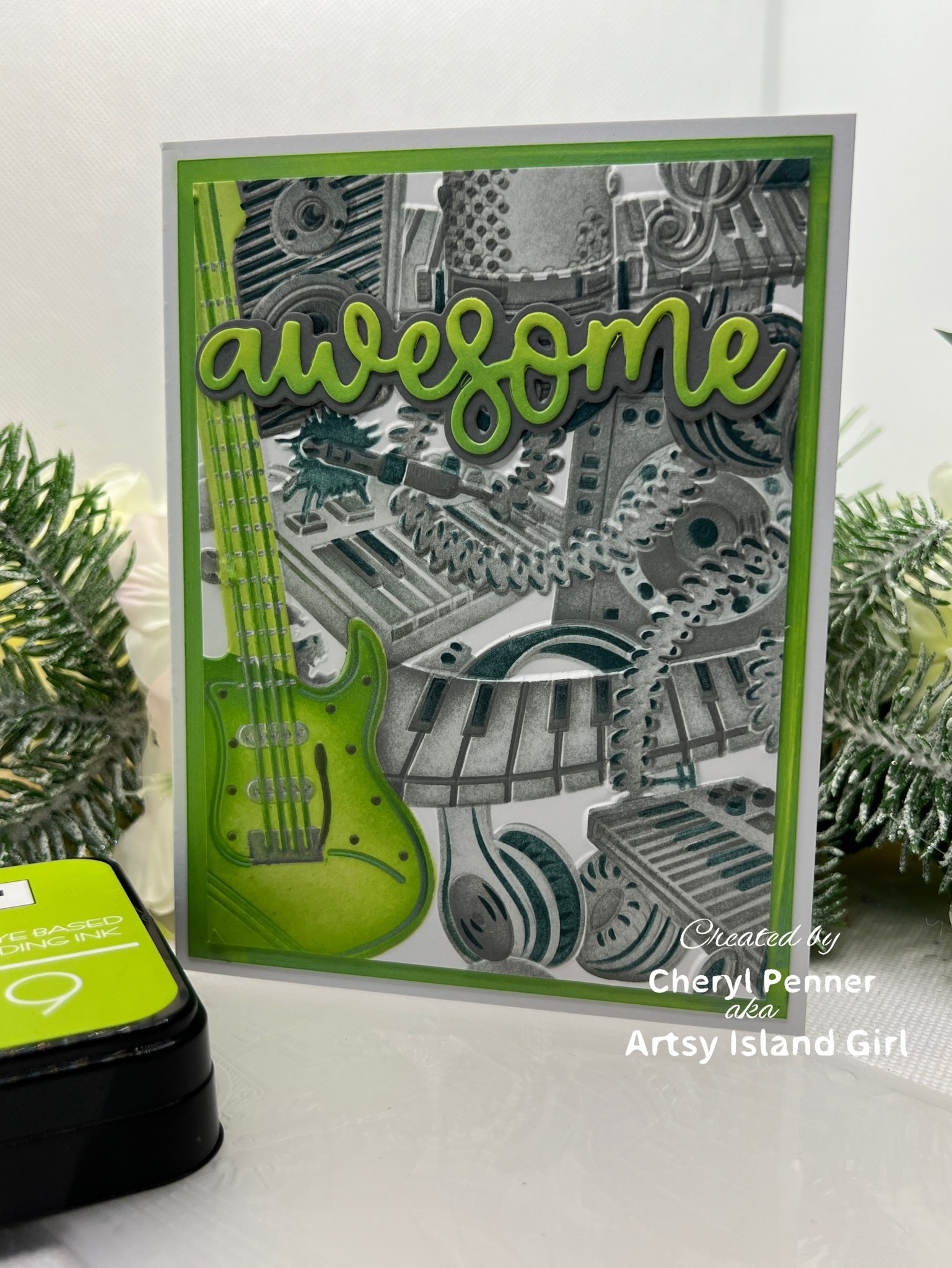 Creating musical cards with Lisa Horton Crafts