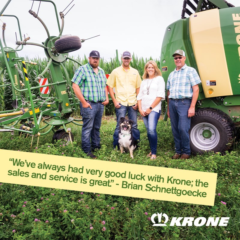 KRONE - Meet the Schnettgoecke Family (pictured : L-R) sons Brent and ...