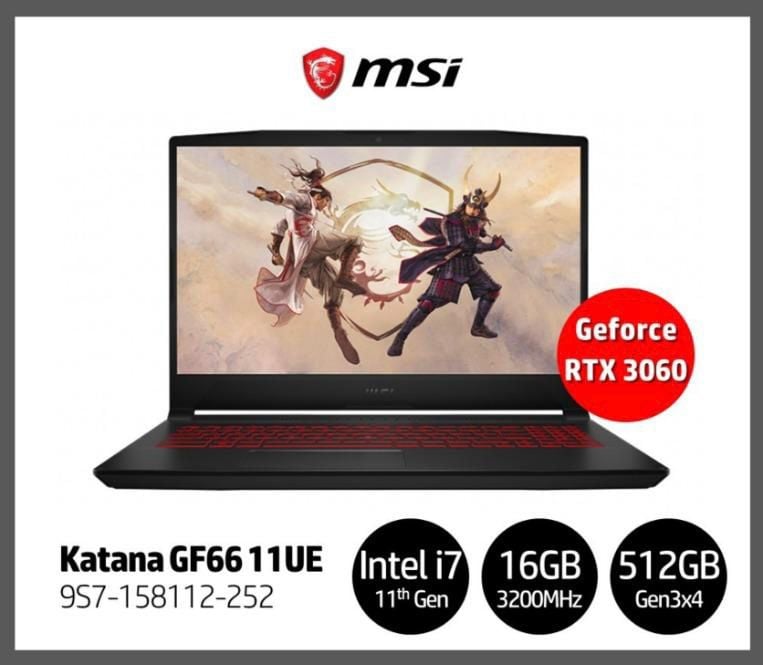 NBC Computers - MSI KATANA GF66 11UE-260US CORE I7-11800H... | Facebook