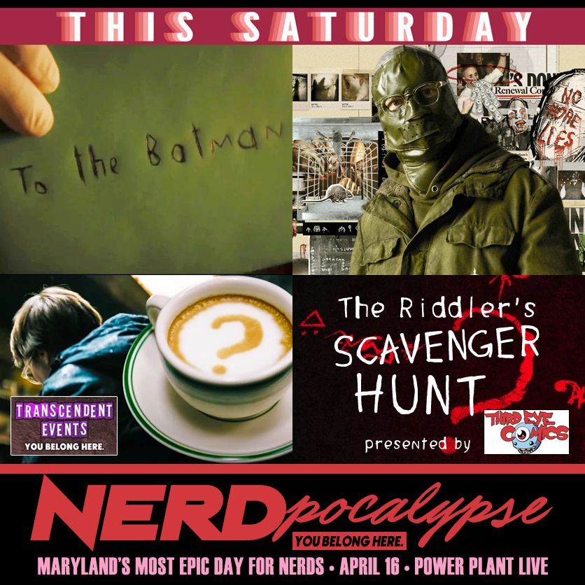 SCAVENGER HUNT The Riddler is... - Transcendent Events | Facebook