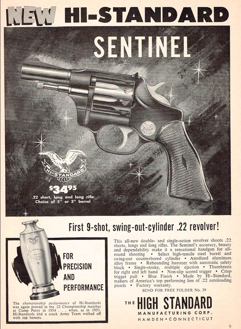 Hi Standard Model B .22 LR Pistol History