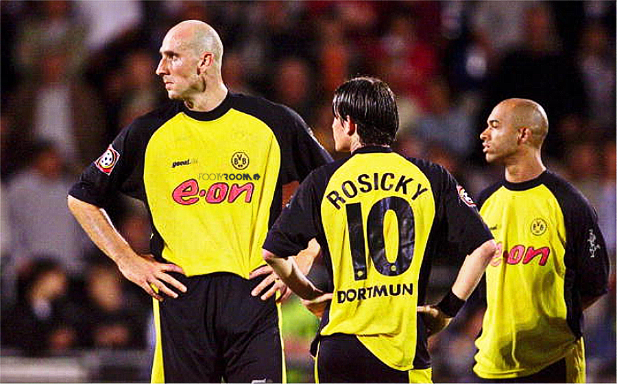 Maillot Borussia Dortmund 2002/03 Amoroso #22 - Taille S - Occasion - Rare