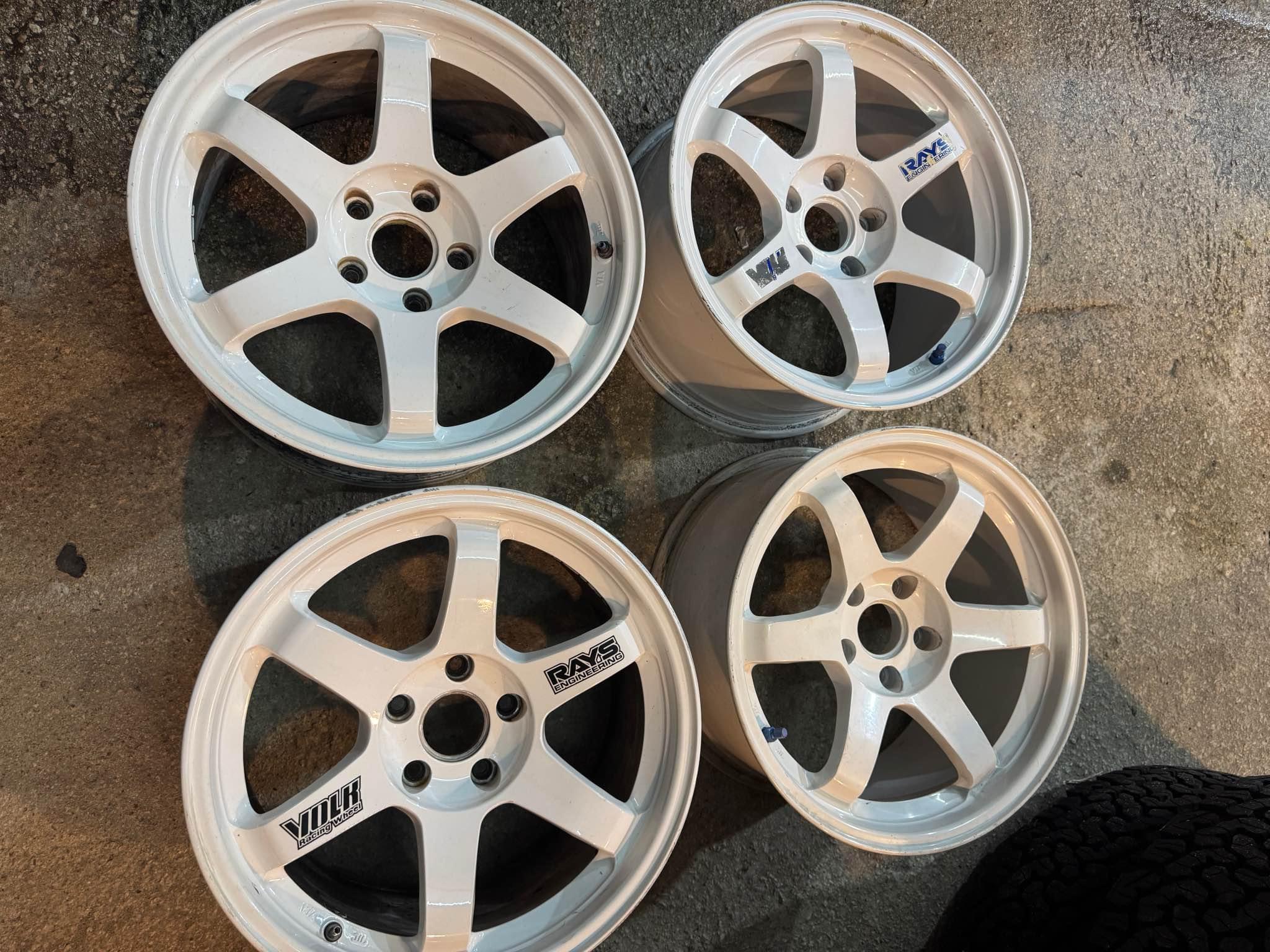 絕版rays te37 17” 9j 15+ 9j 22+